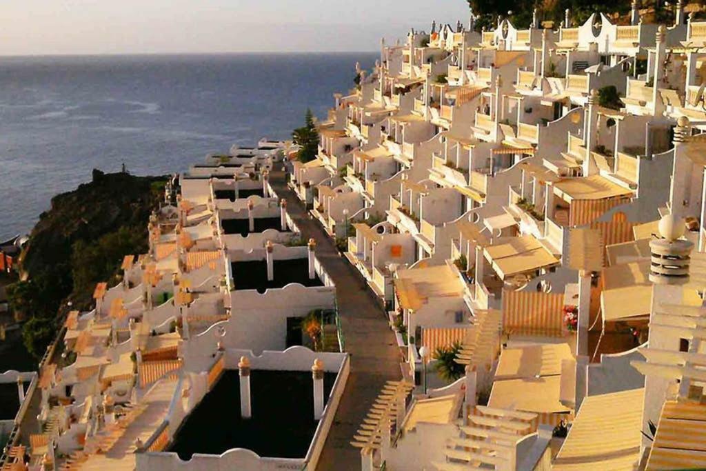 شقة Duplex Playa Del Cura Beautiful Ocean View Mogán المظهر الخارجي الصورة