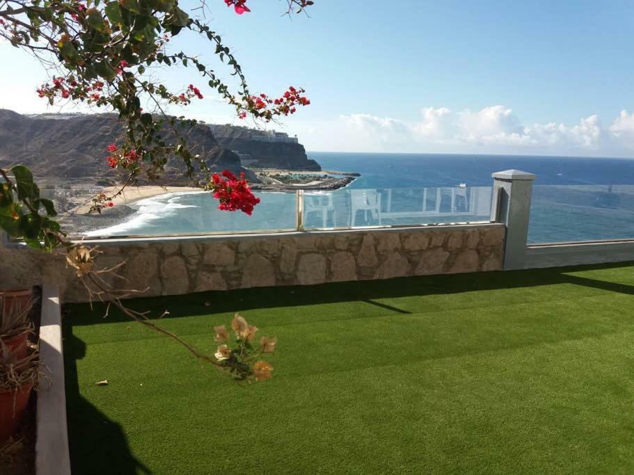 شقة Duplex Playa Del Cura Beautiful Ocean View Mogán المظهر الخارجي الصورة