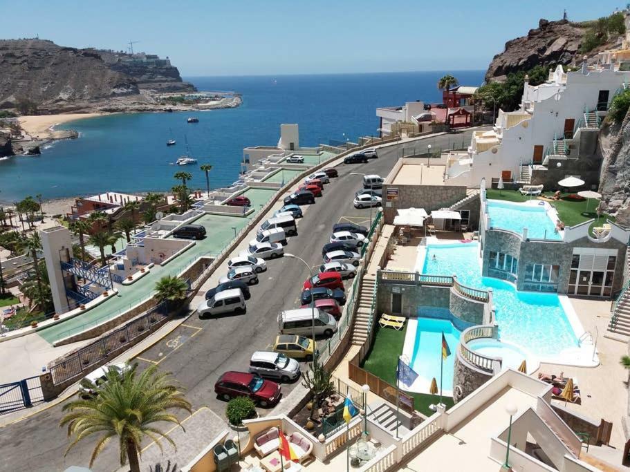 شقة Duplex Playa Del Cura Beautiful Ocean View Mogán المظهر الخارجي الصورة