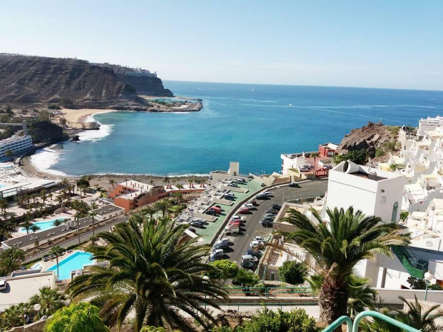 شقة Duplex Playa Del Cura Beautiful Ocean View Mogán المظهر الخارجي الصورة