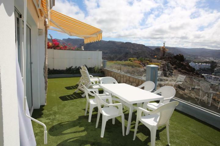 شقة Duplex Playa Del Cura Beautiful Ocean View Mogán المظهر الخارجي الصورة