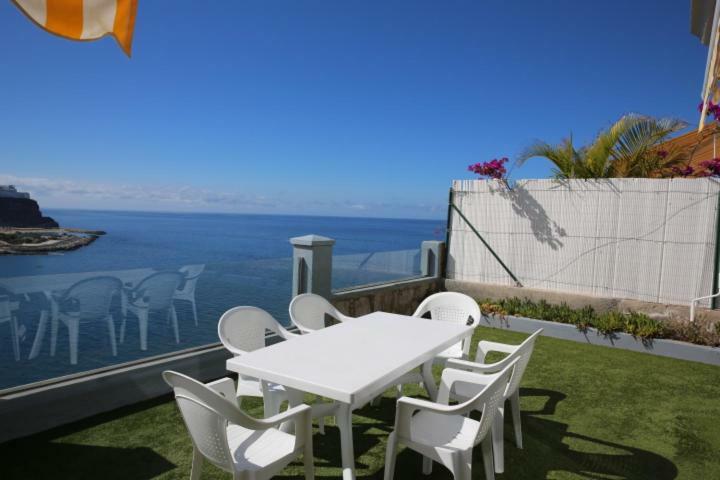 شقة Duplex Playa Del Cura Beautiful Ocean View Mogán المظهر الخارجي الصورة